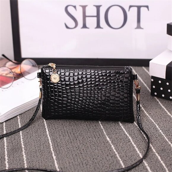 Women's PU Leather Shoulder Bags Crossbody Phone Small Coin Wallet Handbag Tote - Picture 1 of 5